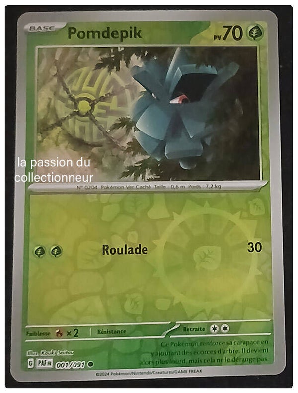Carte pokémon de Pomdepik 001/091