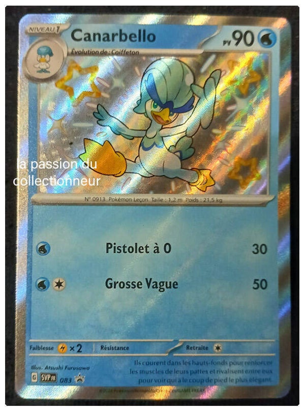 Carte pokémon de Canarbello SVPFR 083