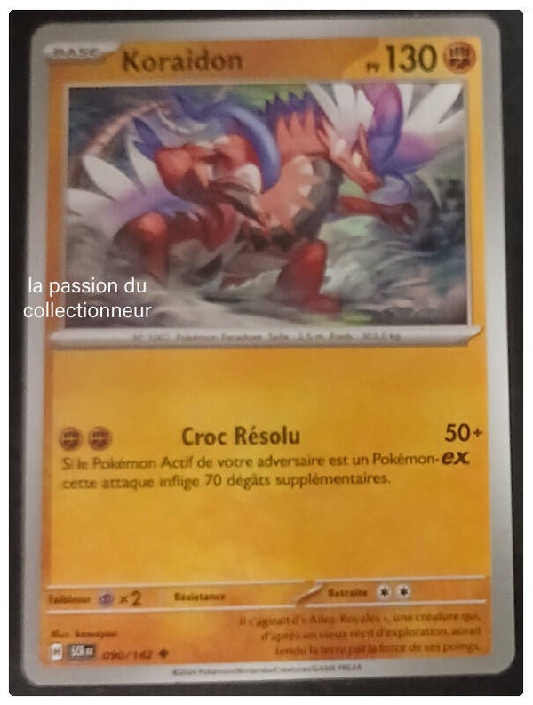 Cartes Pokémon de Koraidon 090/142