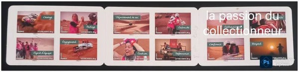 Timbre carnet autoadhésif de France neuf numéro BC801