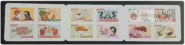 Timbre carnet autohadesif de France neuf numéro BC1033