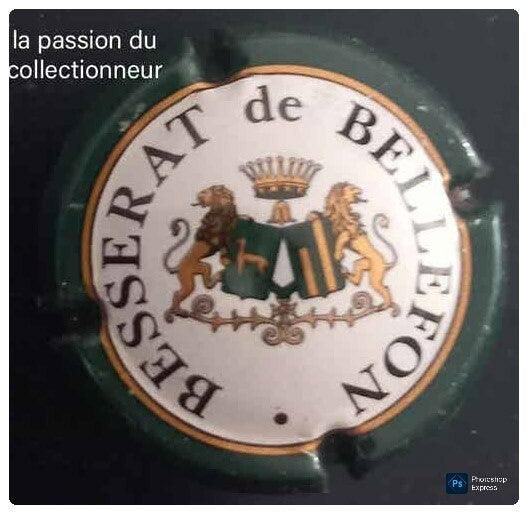 Capsule de champagne Besserat de Bellefon