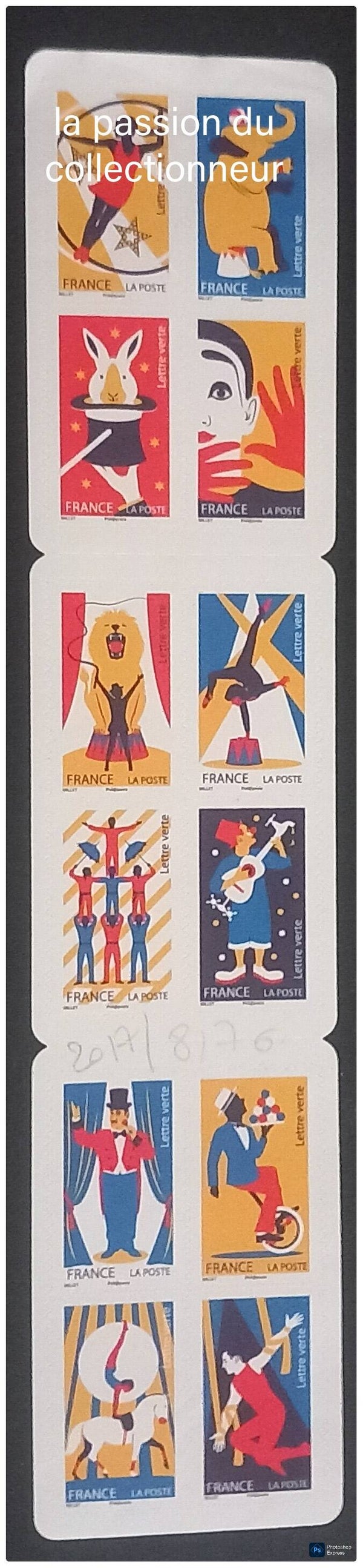 Timbre carnet autoadhésif de France neuf numéro BC1478