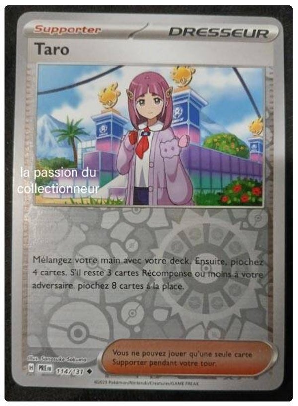 Carte pokémon de Taro 114/131