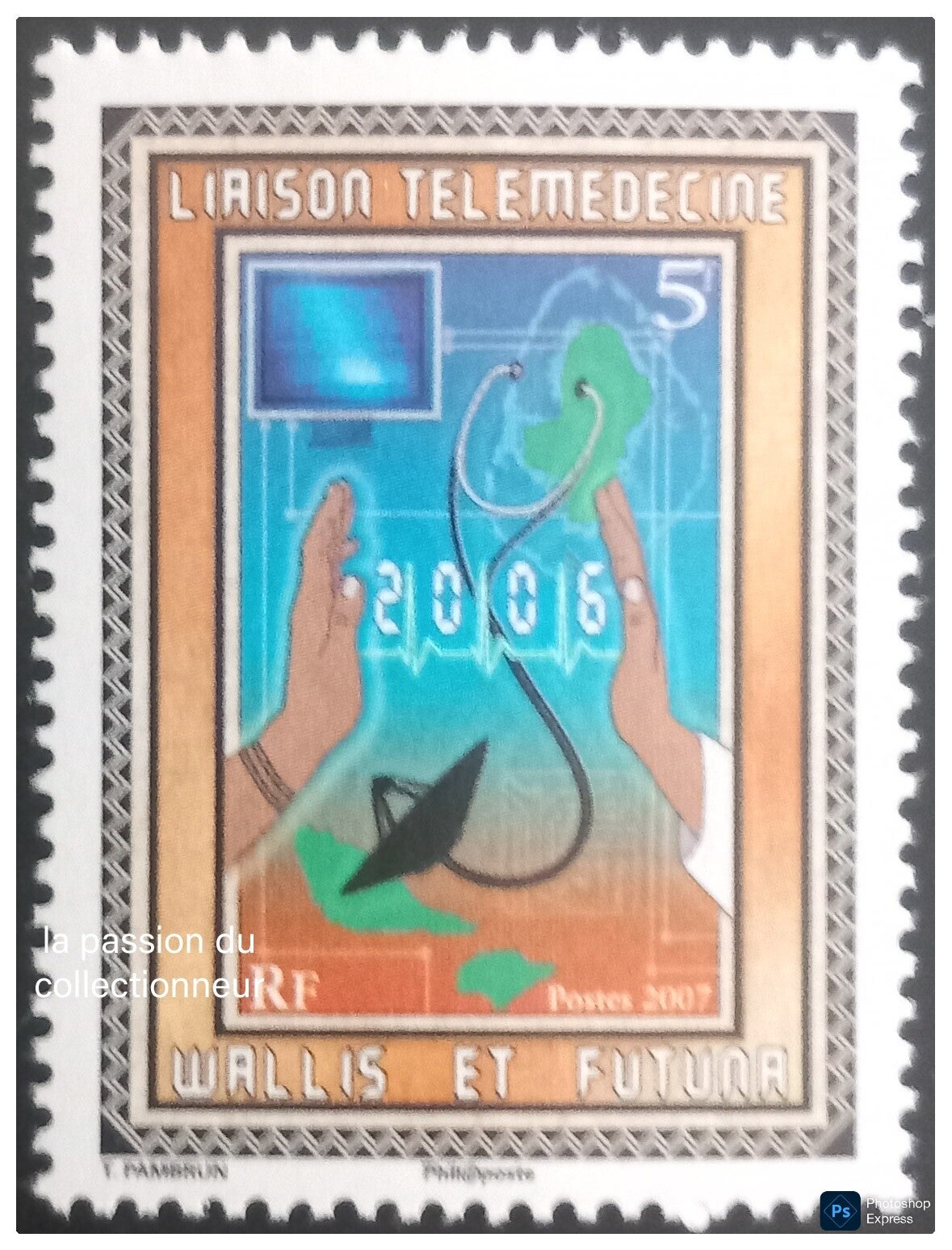 Timbre de Wallis et Futuna neuf numéro 673