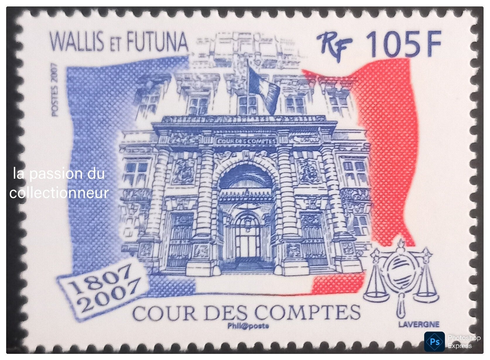Timbre de Wallis et Futuna neuf numéro 674