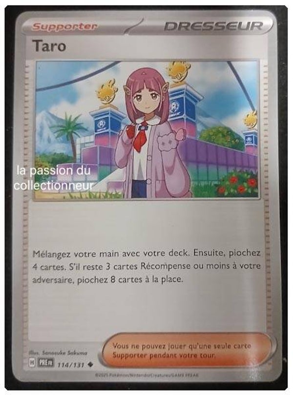 Carte pokémon de Taro 114/131