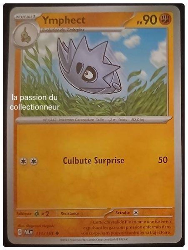 Carte pokémon de Ymphect 111/193