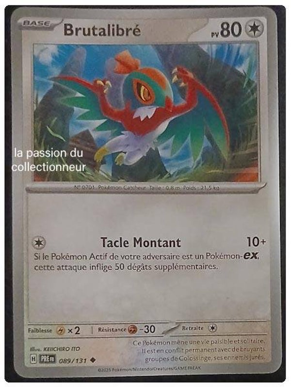 Carte pokémon de Brutalibré 089/131