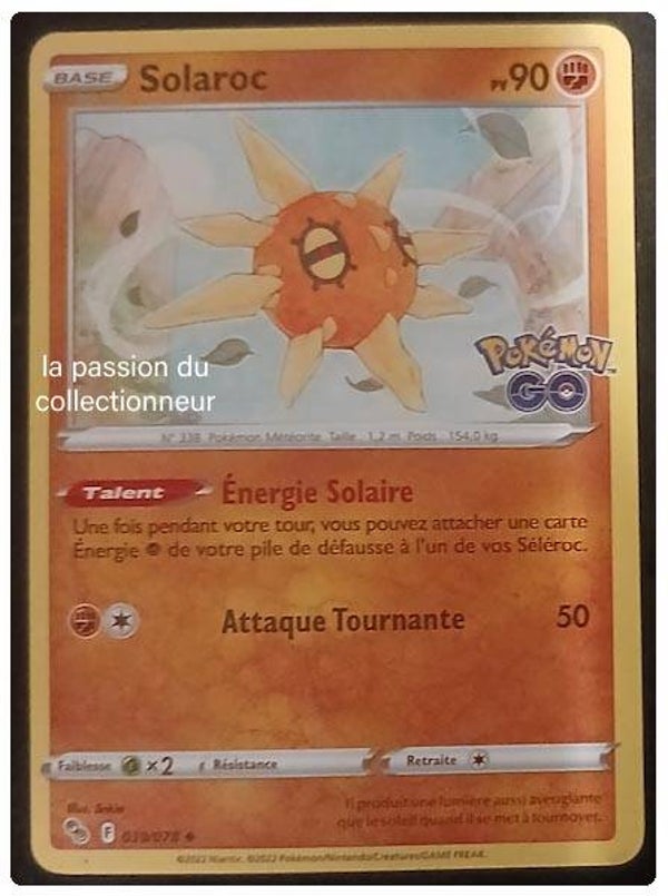 Carte pokémon de Solaroc 039/078