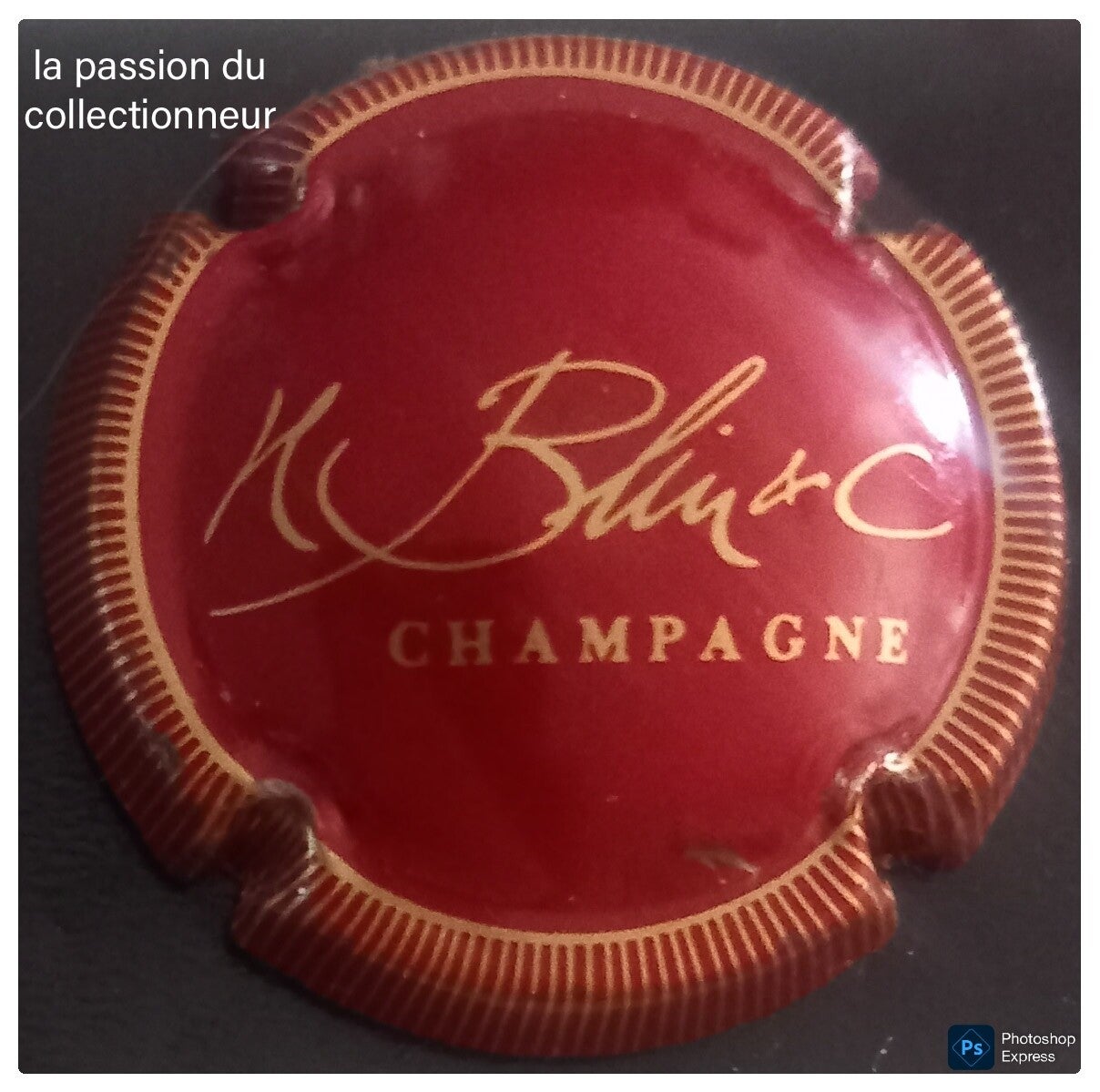 Capsule de champagne Blin