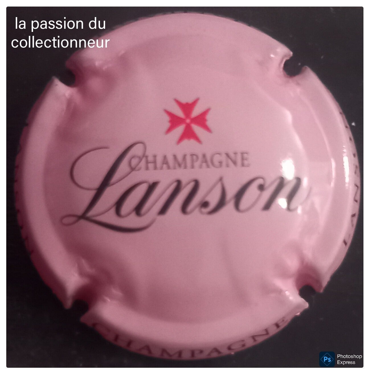Capsule de champagne Lanson