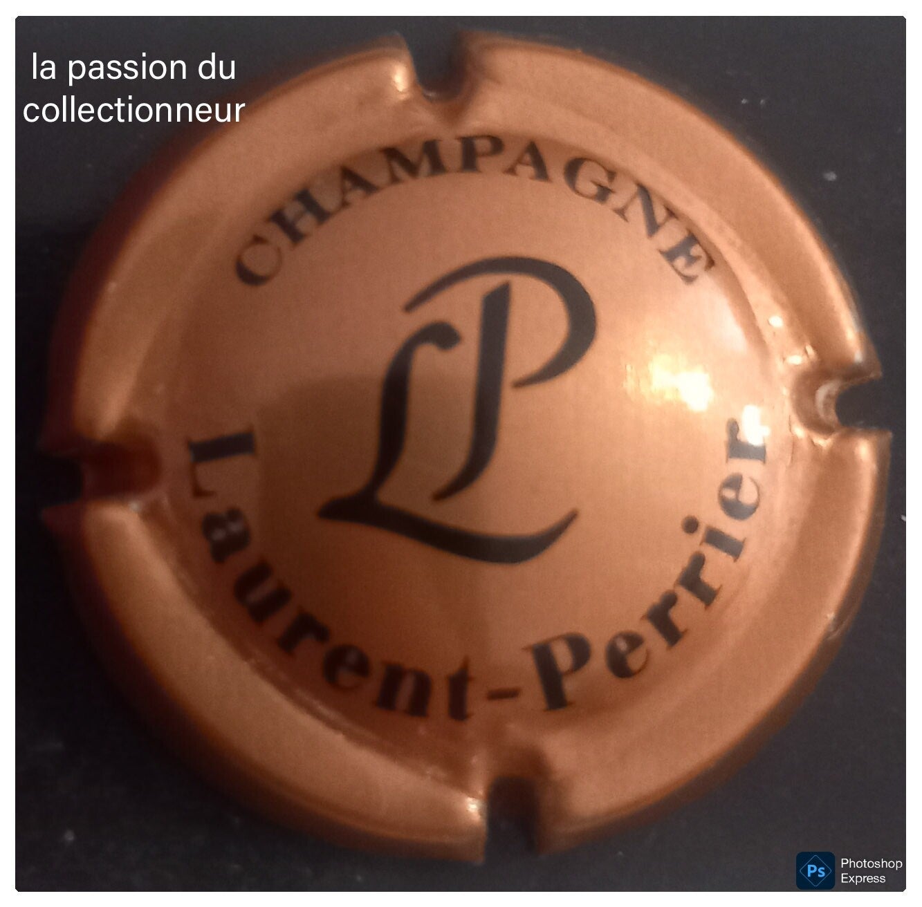 Capsule de champagne Laurent Perrier