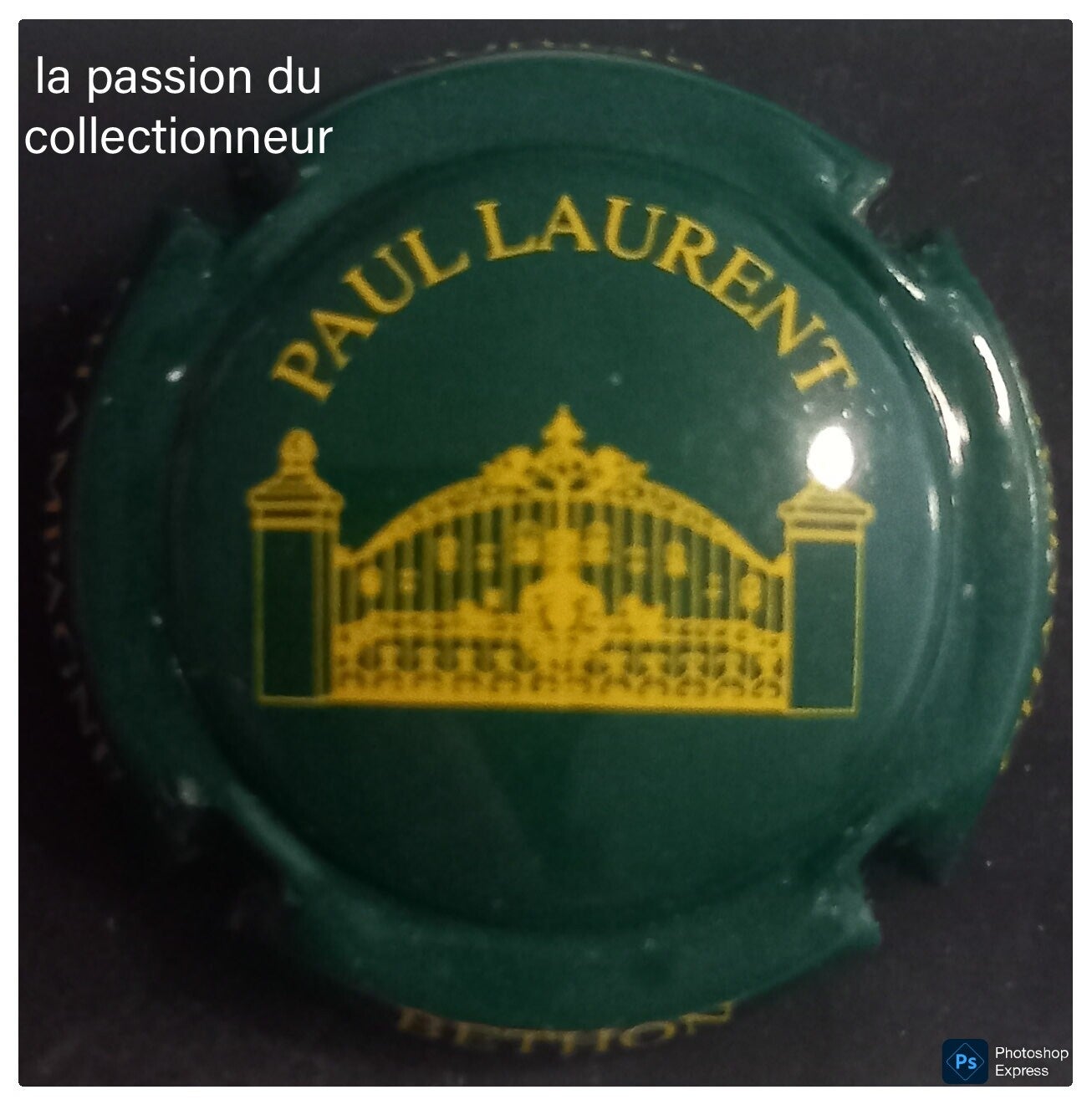 Capsule de champagne Paul Laurent