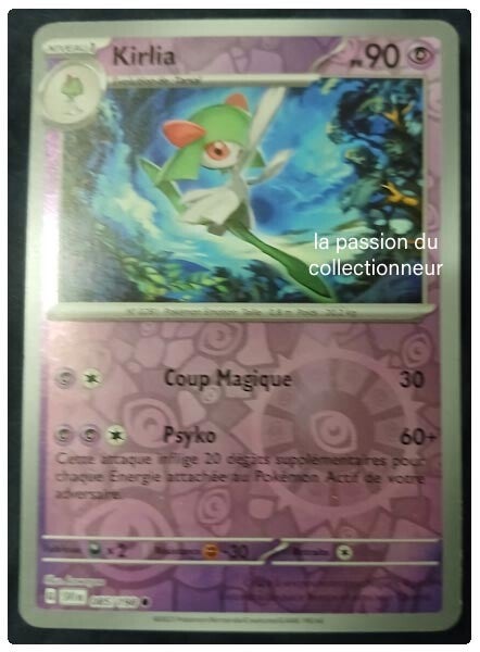 Carte pokémon de Kirlia 085/198