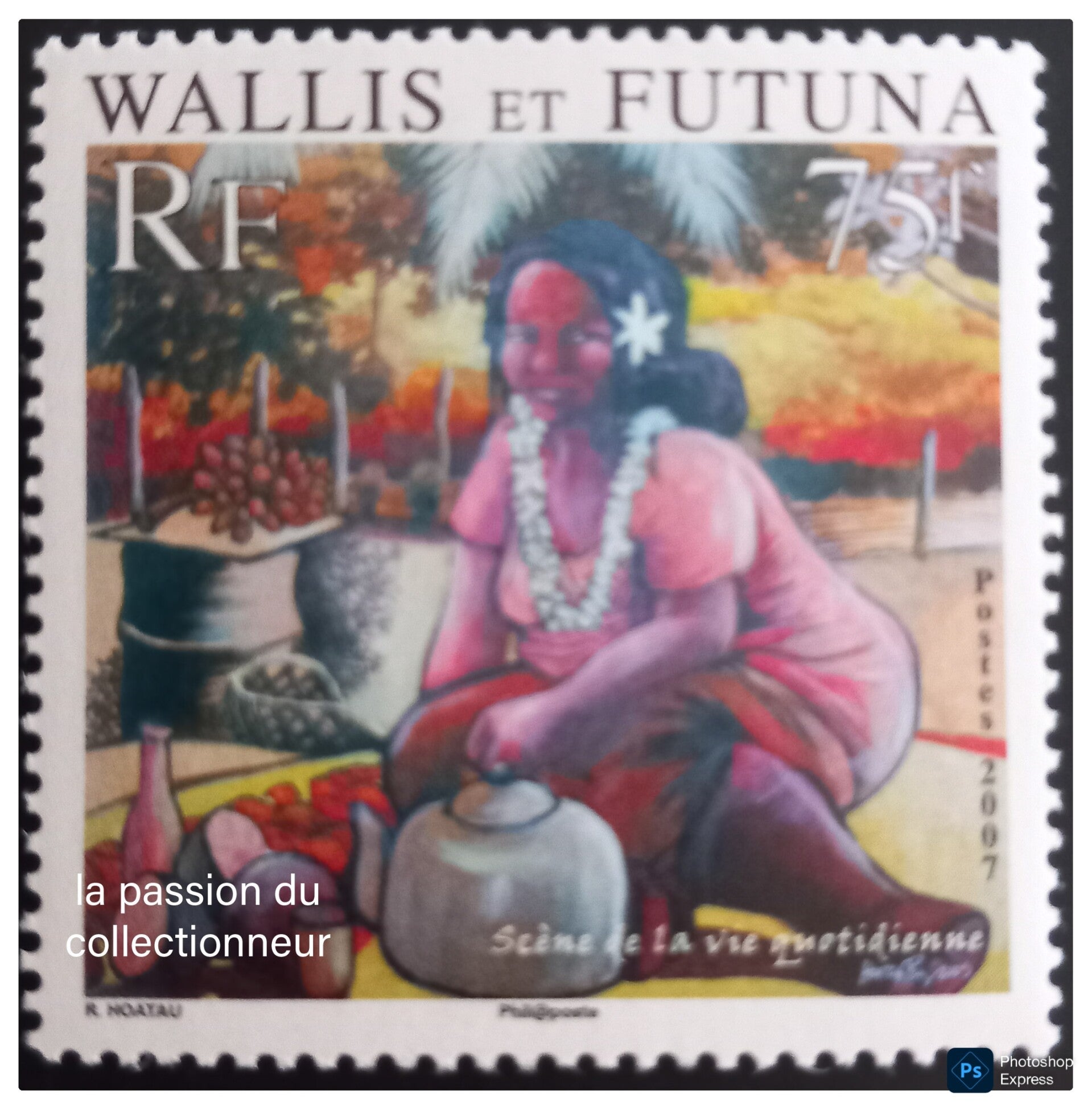 Timbre de Wallis et Futuna neuf numéro 675