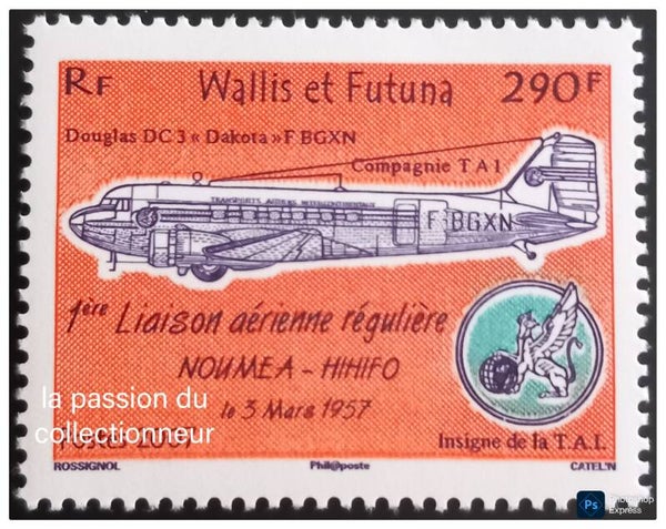 Timbre de Wallis et Futuna neuf numéro 676