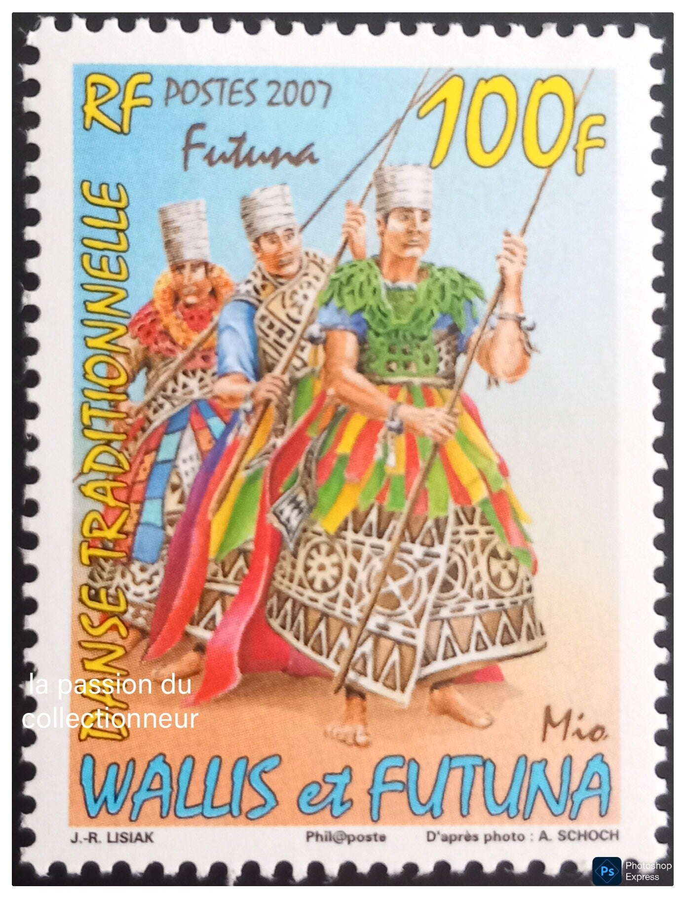 Timbre de Wallis et Futuna neuf numéro 690