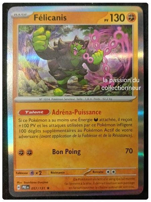 Carte pokémon de Félicanis 057/131
