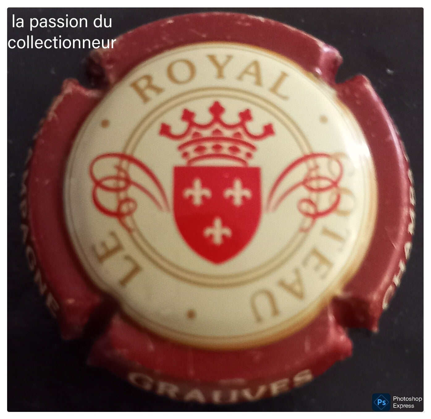 Capsule de champagne Le Royal Coteau