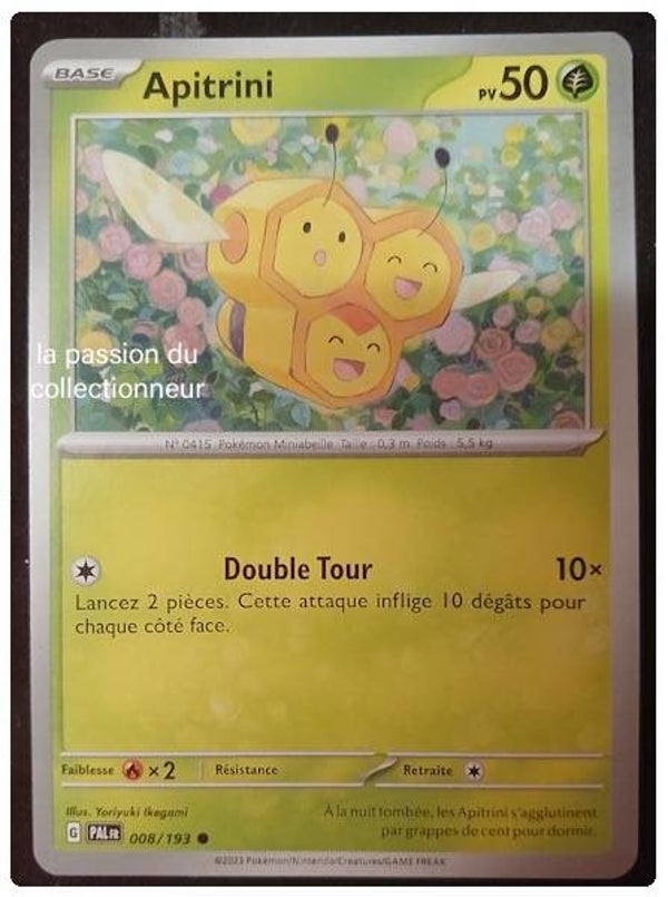 Carte pokémon de Apitrini 008/193