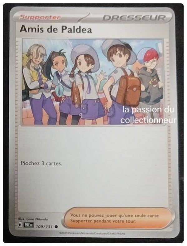 Carte pokémon des Amis de Paldea 109/131