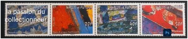 Timbre de Wallis et Futuna neuf numéro 702, 703, 804, 705