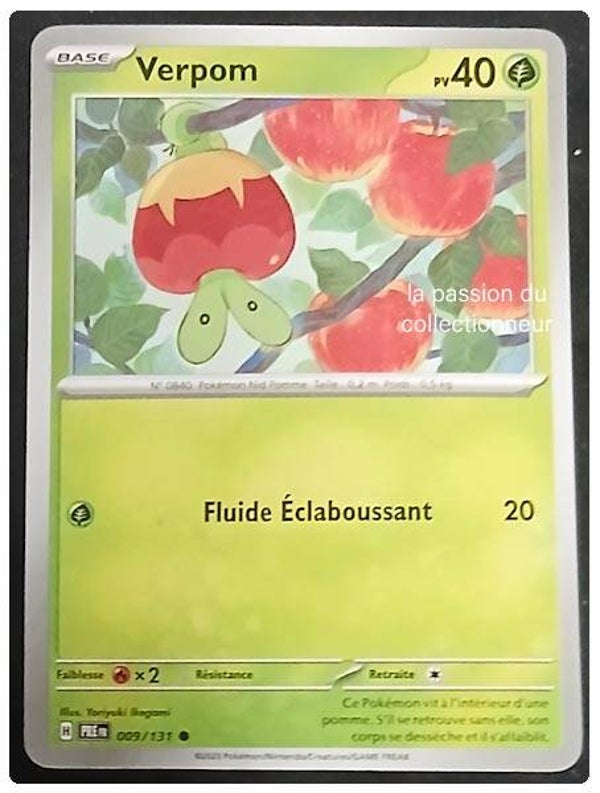 Carte pokémon de Verpom 009/131