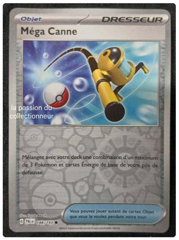 Carte pokémon de la Méga Canne 188/193