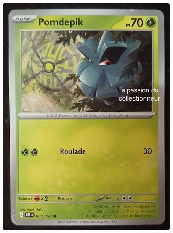 Carte pokémon de Pomdepik 004/193