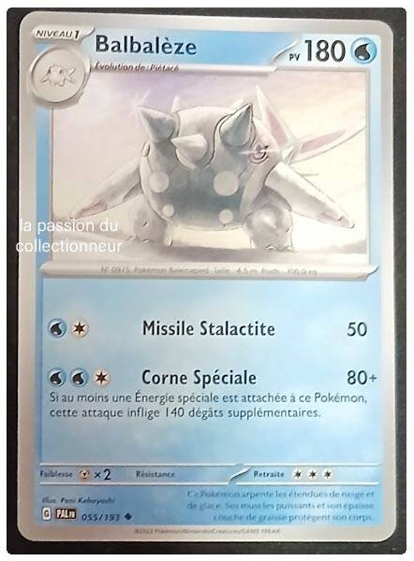 Carte pokémon de Balbaléze 055/193