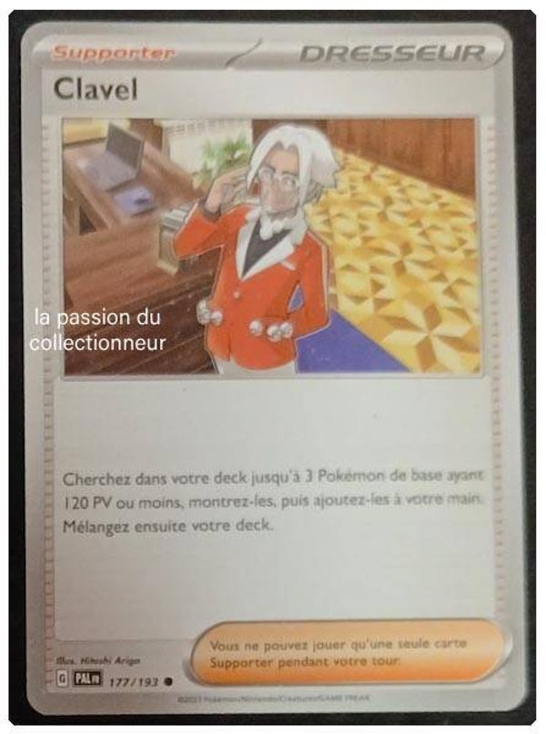 Carte pokémon de Clavel 177/193