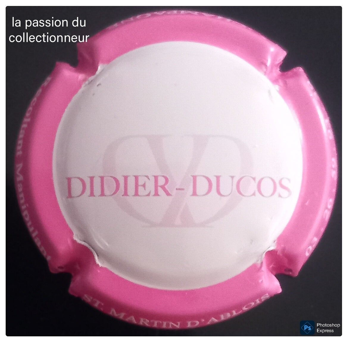 Capsule de champagne Ducos Didier