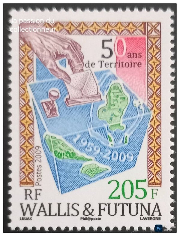 Timbre de Wallis et Futuna neuf numéro 726