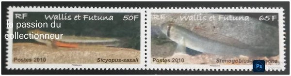 Timbre de Wallis et Futuna neuf numéro 729 et 730