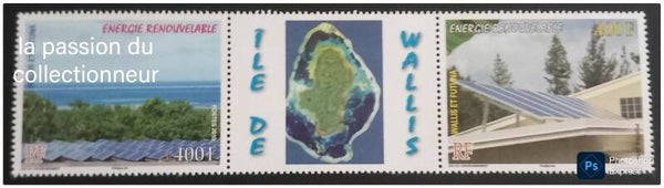 Timbre de Wallis et Futuna neuf numéro 737 et 738