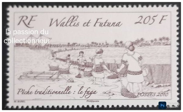 Timbre de Wallis et Futuna neuf numéro 741