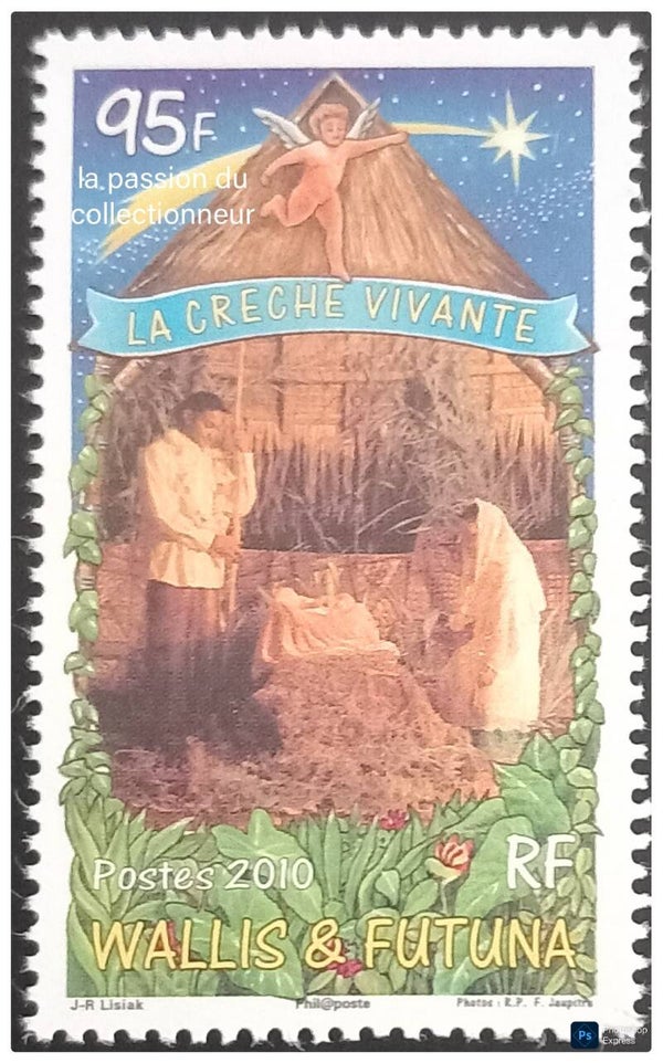 Timbre de Wallis et Futuna neuf numéro 744