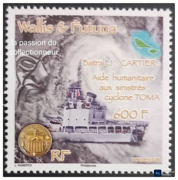 Timbre de Wallis et Futuna neuf numéro 747