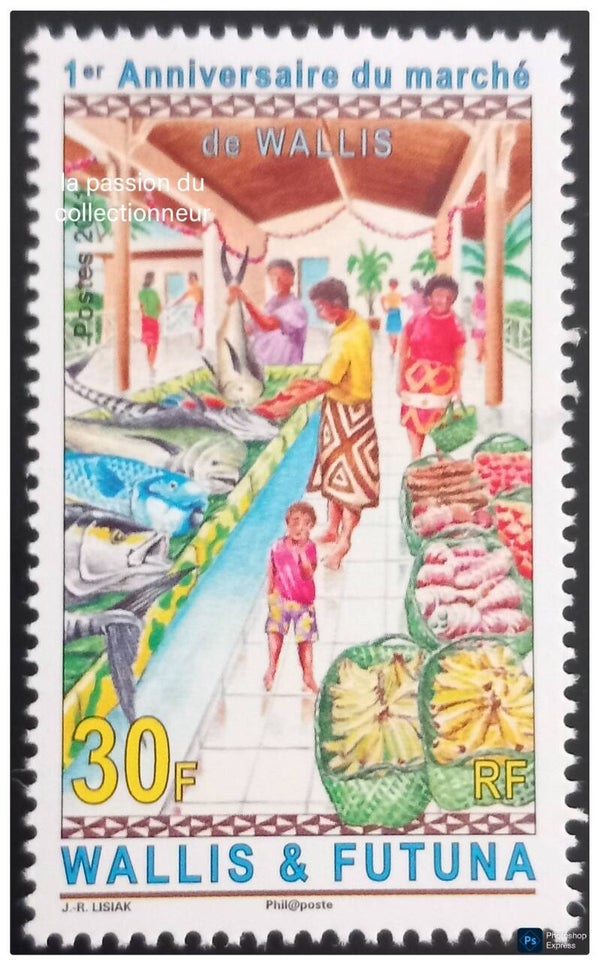 Timbre de Wallis et Futuna neuf numéro 757