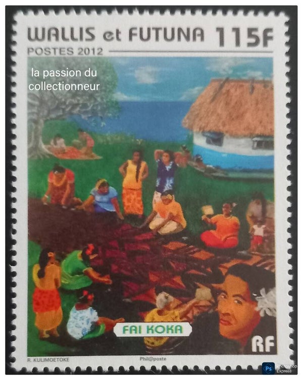 Timbre de Wallis et Futuna neuf numéro 762
