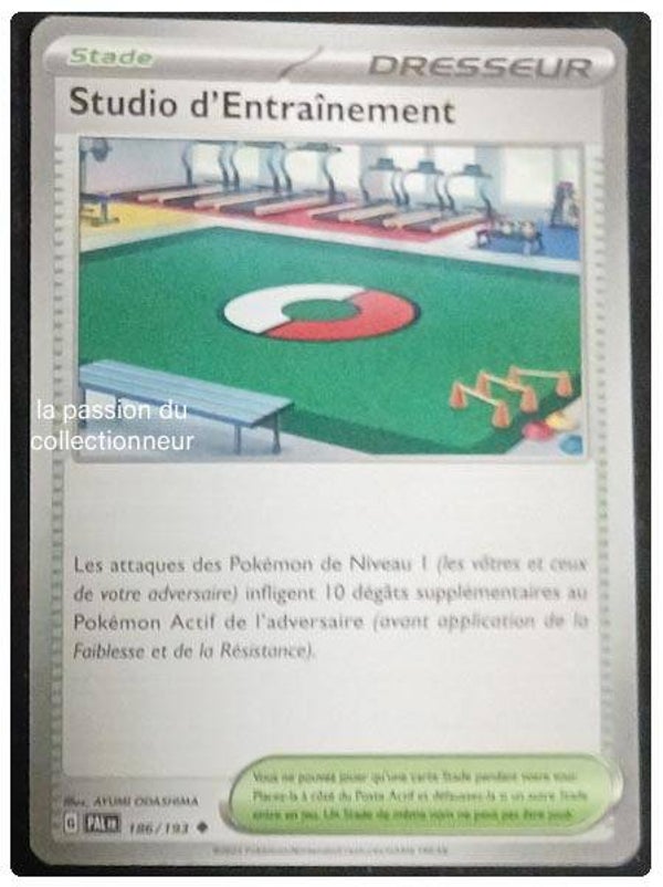 Carte pokémon du Studio d'Entraînement 186/193