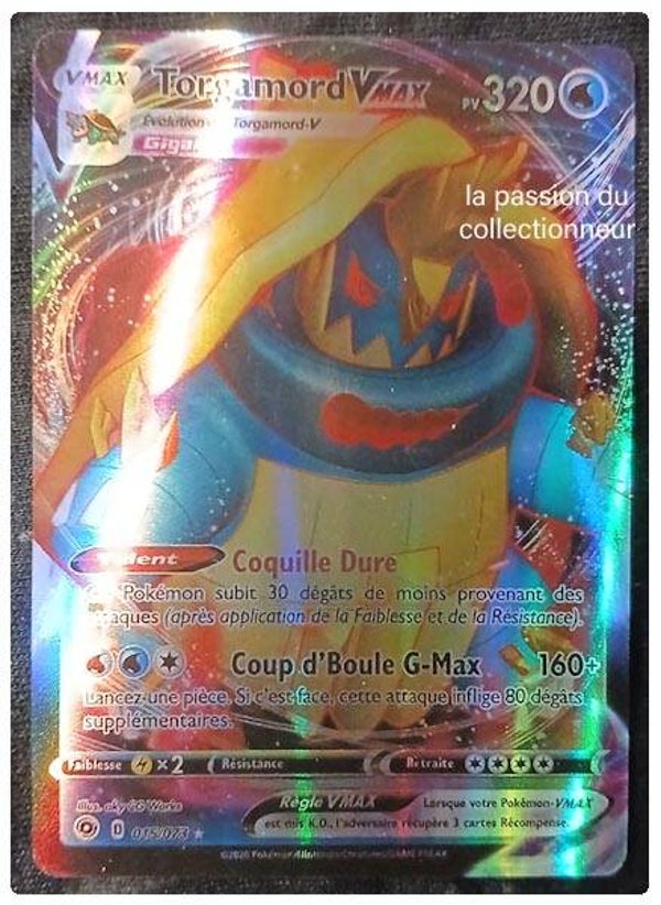Carte pokémon de Torgamord 015/073