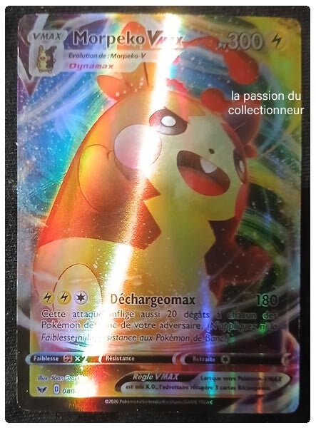 Carte pokémon de Morpeko 080/202