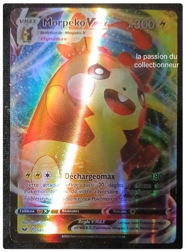Carte pokémon de Morpeko 080/202