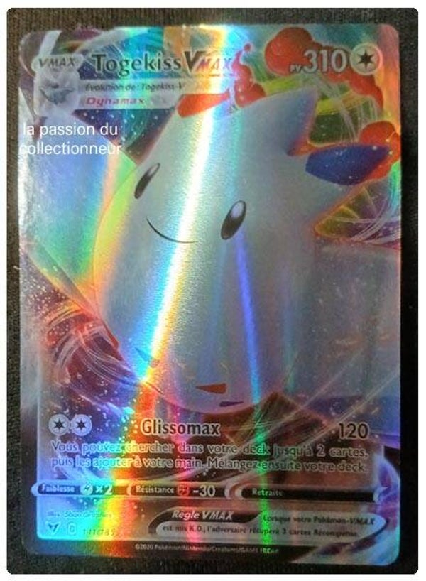 Carte pokémon de Togekiss VMAX 141/185