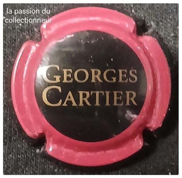 Capsule de champagne Cartier Georges