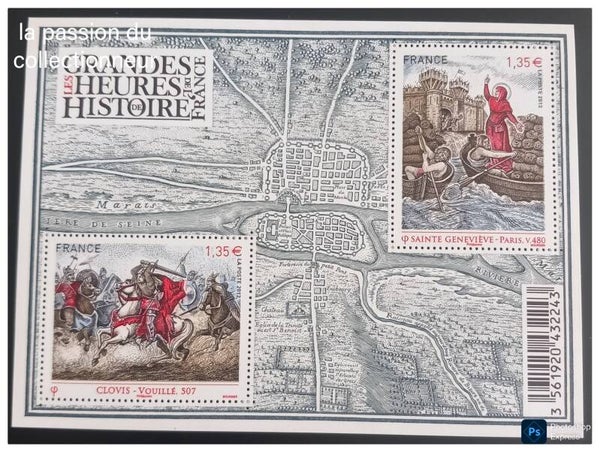 Timbre feuillet de France neuf numéro F4704