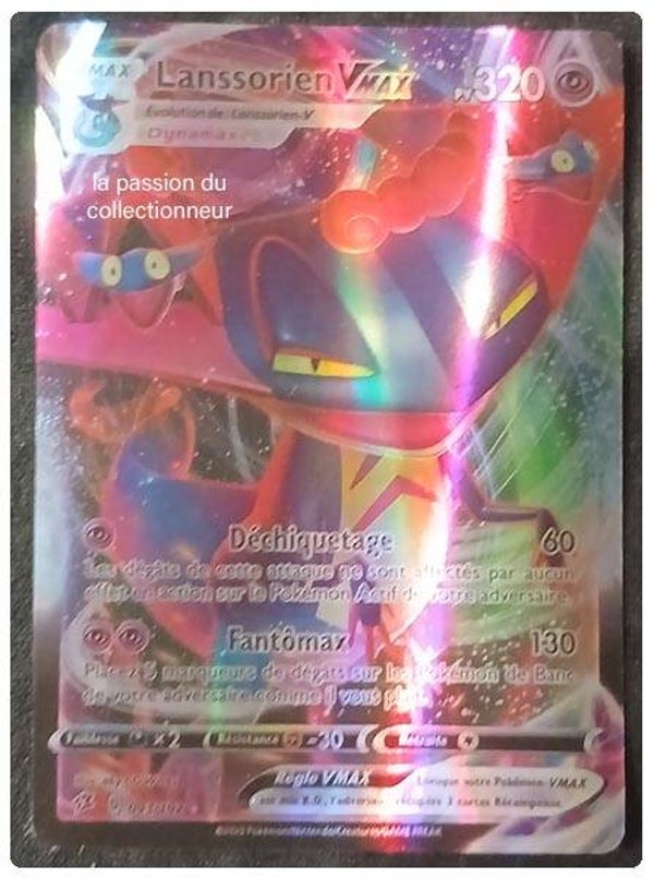 Carte pokémon de Lanssorien VMAX 093/192
