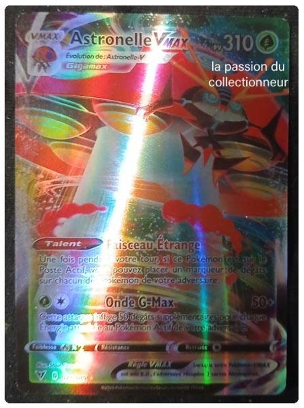Carte pokémon de Astronelle VMAX 021/185